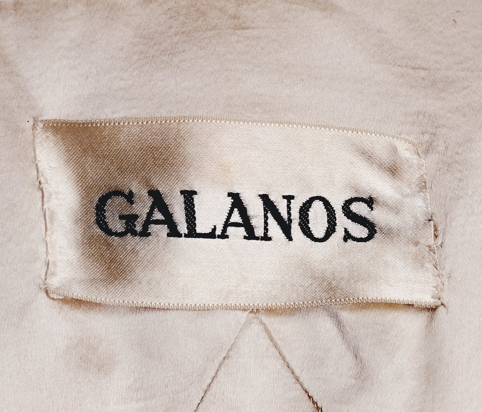 1960's James Galanos Plush Designer Wool Coat - Size XS - Second Sight Vintage