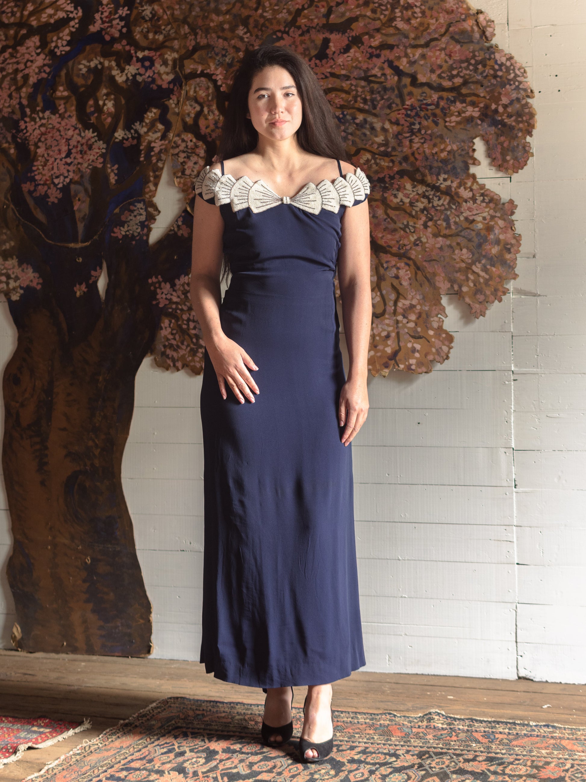 sachin and babi light blue dress Vintage 1930s Formal, Party Dresses History main image 0