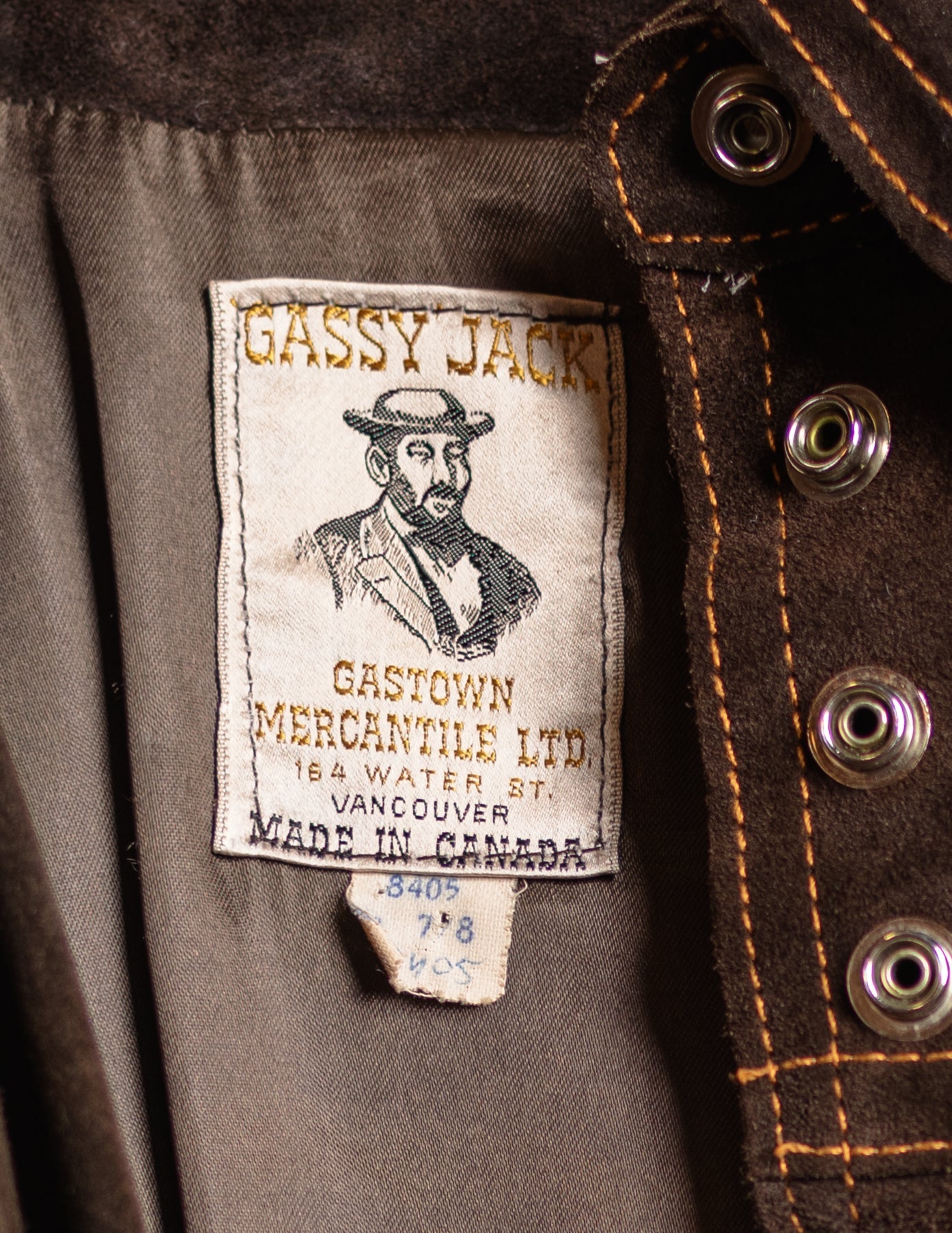 1960's - 1970's Rainbow Suede Patchwork Jacket by Gassy Jack - Size XS - Second Sight Vintage